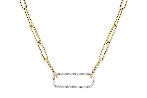 F319-91450: NECKLACE .50 TW (17 INCHES)