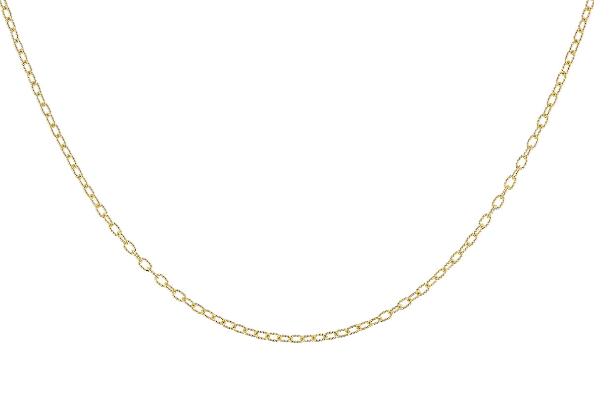 F319-96886: ROLO LG (18IN, 2.3MM, 14KT, LOBSTER CLASP)