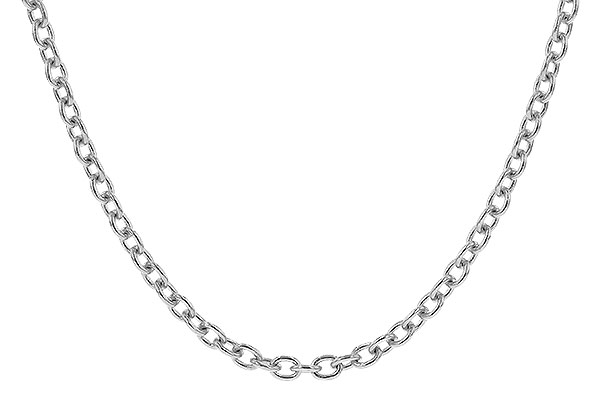 F319-97759: CABLE CHAIN (22IN, 1.3MM, 14KT, LOBSTER CLASP)
