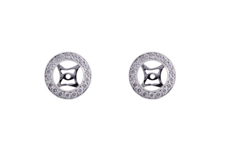 G229-96841: EARRING JACKET .32 TW (FOR 1.50-2.00 CT TW STUDS)