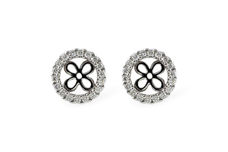 K233-58659: EARRING JACKETS .30 TW (FOR 1.50-2.00 CT TW STUDS)
