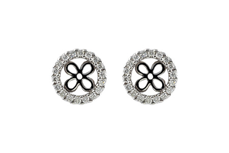 K233-58659: EARRING JACKETS .30 TW (FOR 1.50-2.00 CT TW STUDS)