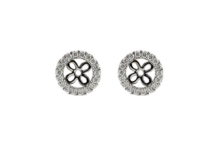 L233-58650: EARRING JACKETS .24 TW (FOR 0.75-1.00 CT TW STUDS)
