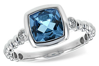 B235-38696: LDS RG 1.57 BLUE TOPAZ 1.65 TGW